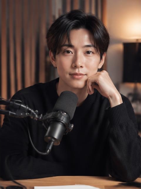 Podcast 主持人風風格示意